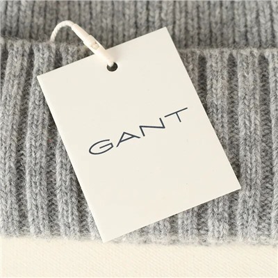 Мужская шерстяная шапка на подкладке  Gan*t