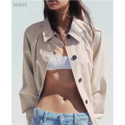 Женский короткий тренч/лёгкая женская куртка  ЗАР*А