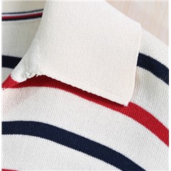 Трикотажный вязаный свитер  КАР*Л