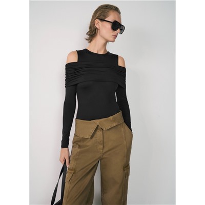 Jeans cargo cintura vuelta