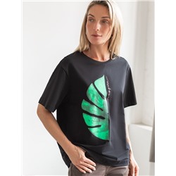 Футболка из премиального хлопка с авторским принтом