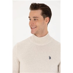 Erkek Taş Melanj Basic Kazak