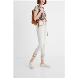 Pantalón vaquero skinny tobillero