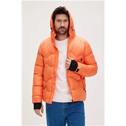 Bad Bear Axel Turuncu Erkek Kapüşonlu Mont