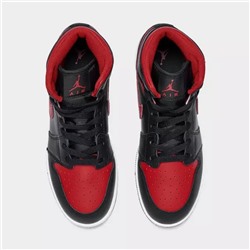 Big Kids' Air Jordan Retro 1 Mid Casual Shoes