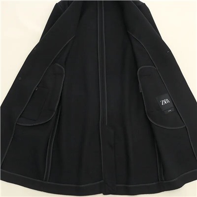 Мужское шерстяное пальто  ZAR*A