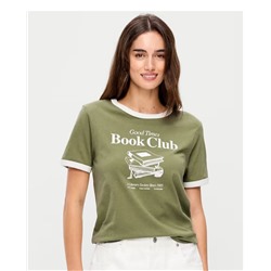 EveryWear Crew-Neck Graphic T-Shirt