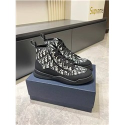 Мужские высокие кроссовки Dio*r 🖤  Реплика 1:1