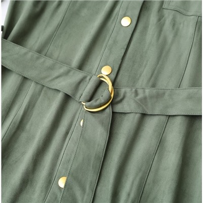 Универсальное повседневное платье-рубашка