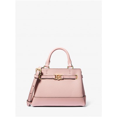 Michael Kors Outlet Reed Extra-Small Pebbled Leather Satchel