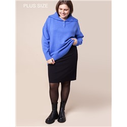 Мини-юбка из эластично поливискозы без подкладки