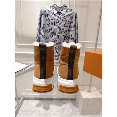 Высокие теплые кеды Унисекс модель