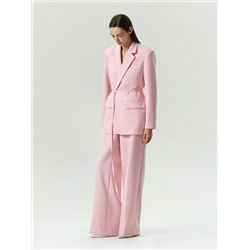 Однобортный жакет с поясом, ML820/freshes