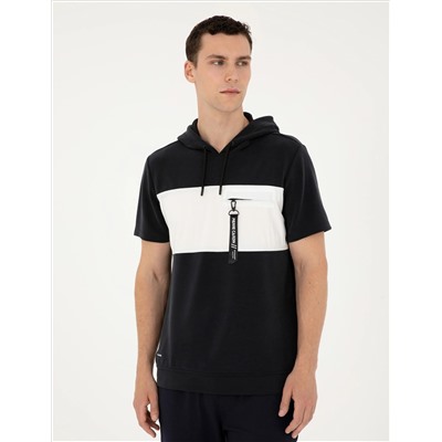 Siyah Regular Fit Sweatshirt