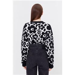 Jersey de lana y cachemir Negro