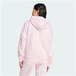 Essentials 3-Stripes Full-Zip Fleece Hoodie