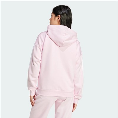 Essentials 3-Stripes Full-Zip Fleece Hoodie