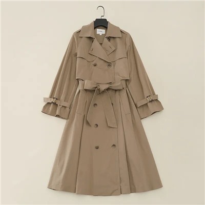 Женский хлопковый тренч   VeroMod*a