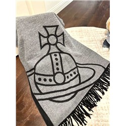 Мягкий двусторонний теплый шарф  Vivienn*e Westwoo*d