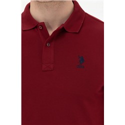 Erkek Plum Basic Polo Yaka Tişört