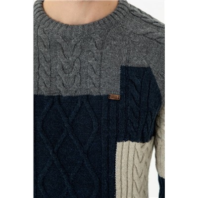 Erkek Gri Melanj Kazak