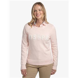 USPA LOGO CREW NECK SWEATER