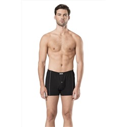 Pierre Cardin 425 Siyah Pamuk Penye 2'li Boxer