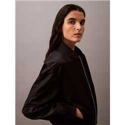 Nylon Bomber Jacket
