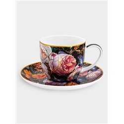 Чашка с блюдцем, 250 мл, Натюрморт, Я. Де Хем