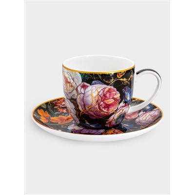 Чашка с блюдцем, 250 мл, Натюрморт, Я. Де Хем