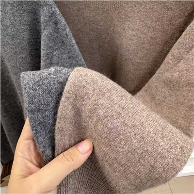 Женский базовый мягкий шерстяной пуловер  КО*С