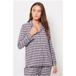 Camisa Azul marino y rojo