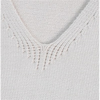 Трикотажное платье-жилет без рукавов