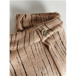 Shorts aus Struktur-Jersey im Regular-Fit