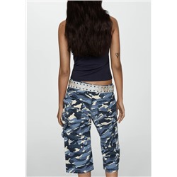 Bermudas vaqueras camuflaje