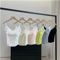 Красивый нежный топ с кружевом