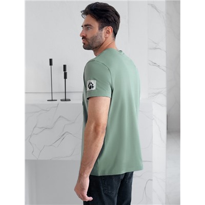 Футболка из премиального хлопка с авторским принтом