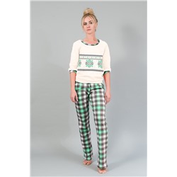 Женский домашний костюм с брюками 145