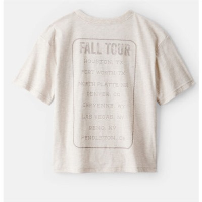 OshKosh B'gosh    Boys Nashville Music Short-Sleeve Graphic Tee - Brown