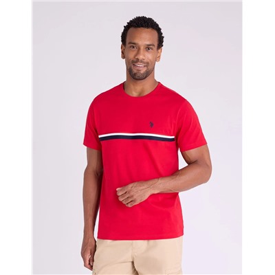 SIGNATURE TRICOT PIECED JERSEY T-SHIRT