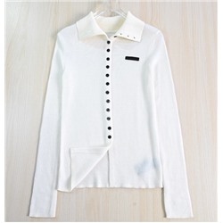 Лёгкий шерстяной вязаный кардиган МО*КО