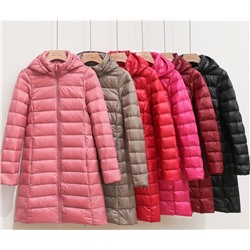 Легкая женская куртка на пуху