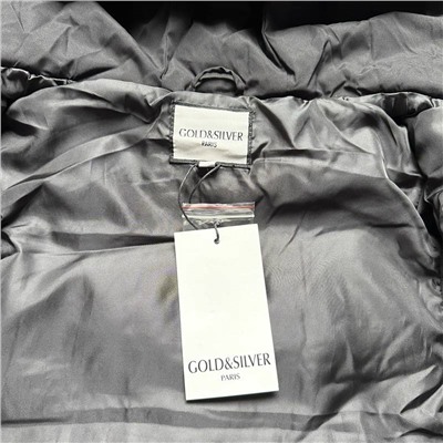 Женская удлиненная жилетка   Gol*d & Silve*r