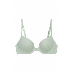 Sujetador push up algodón verde