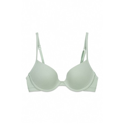 Sujetador push up algodón verde