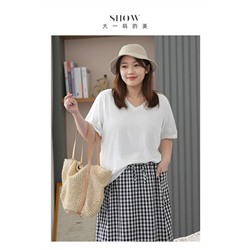 Футболка для девушек Plus Size