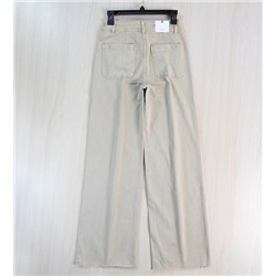 Женские эластичные хлопковые брюки с высокой талией