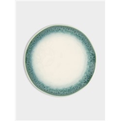 Тарелка закусочная, 21 см, голубая, Nuances