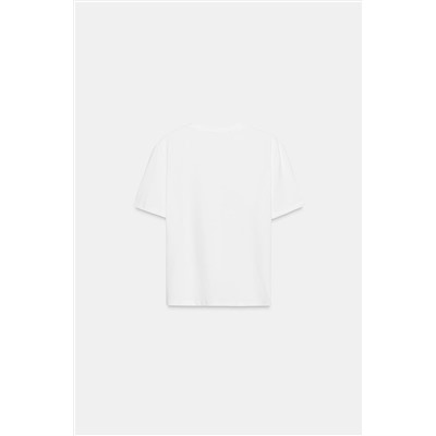 T-SHIRT WITH FRONT BOW