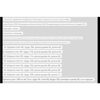 Мужская осенне - весенняя куртка  БОС*С